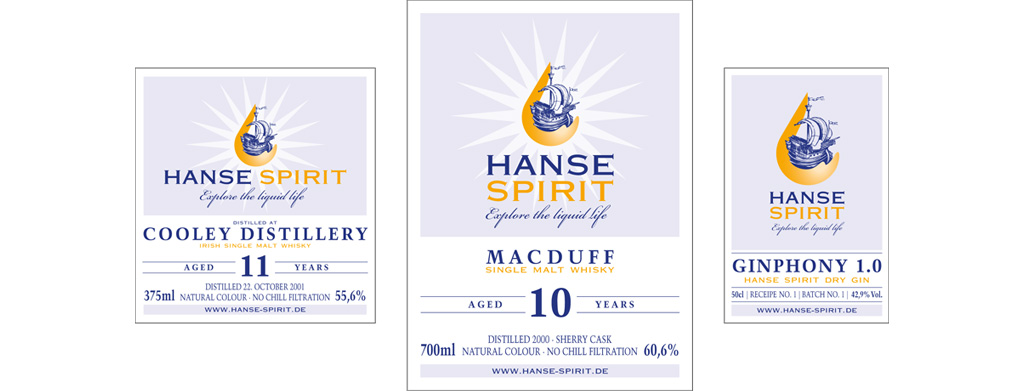 HanseSpirit-Etiketten