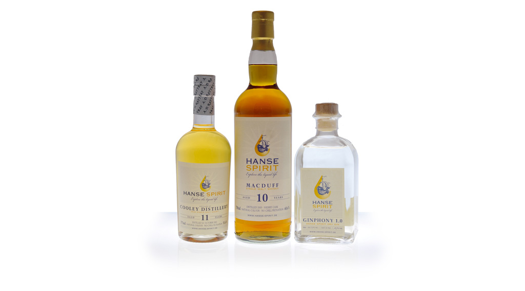 HanseSpirit-Flaschenetiketten