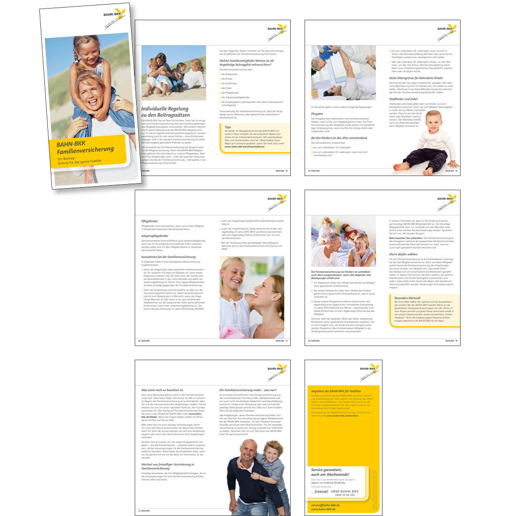Bahn-BKK Informationsbroschüre
