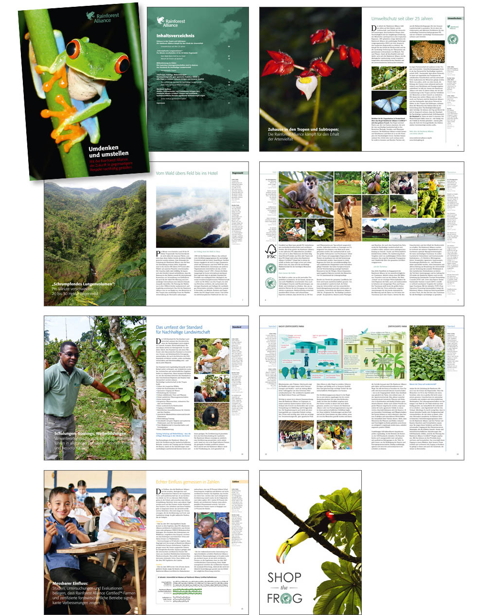 Rainforest Alliance Imagebroschüre
